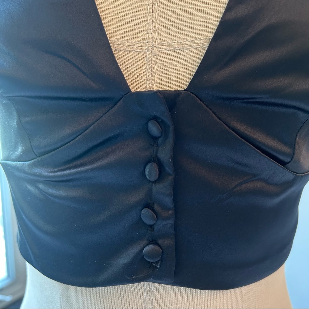 NWT Free People Back & Forth Brami Navy Blue Size Small - Picture 4 of 11